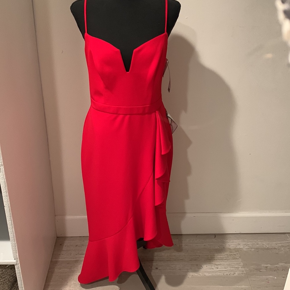 New Spaghetti Strap Scuba Gown size 6